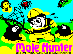 Mole Hunter - новая игра для ZX Spectrum